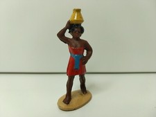 Quiralu - Figurine série Afrique Équatoriale "porteuse d'eau"