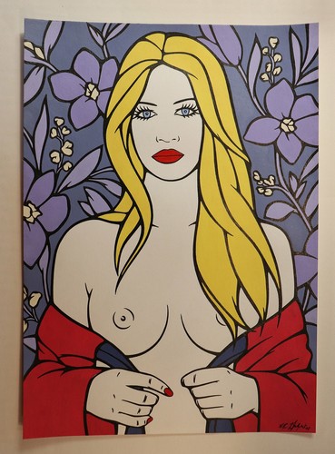 Art dessin original femme - dessin,
