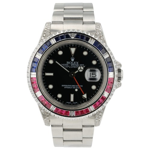 Rolex explorer black dial - rolex,
