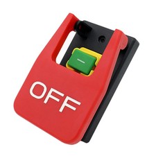 Interrupteur bouton électromagnétique scie à table 4 broches AC250V16A pour d