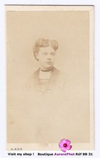 MARIE FAGET-LECLERE en POSE, CDV KEN à PARIS circa 1870 -BB31