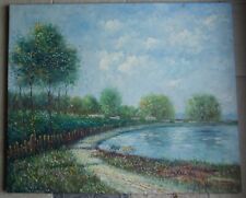 huile sur toile paysage