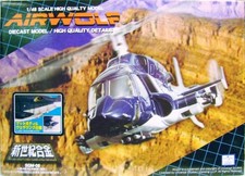 Supercopter airwolf aoshima SGM-08 1/48 Die Cast Model