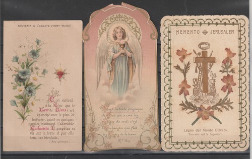 Trois santini époque début - trois,