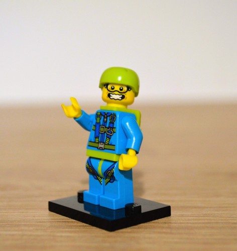 Lego mini figurine sky - :, diver