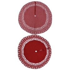 Knitted Christmas Tree Skirt