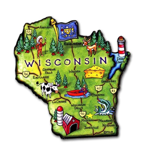 Wisconsin the badger - wisconsin,