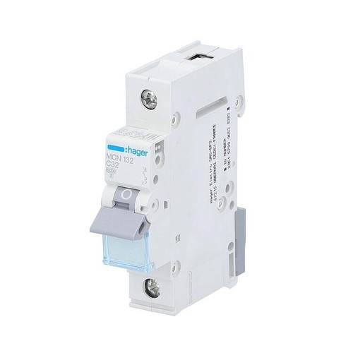 Disjoncteur hager c32a 6ka - hager, 1p