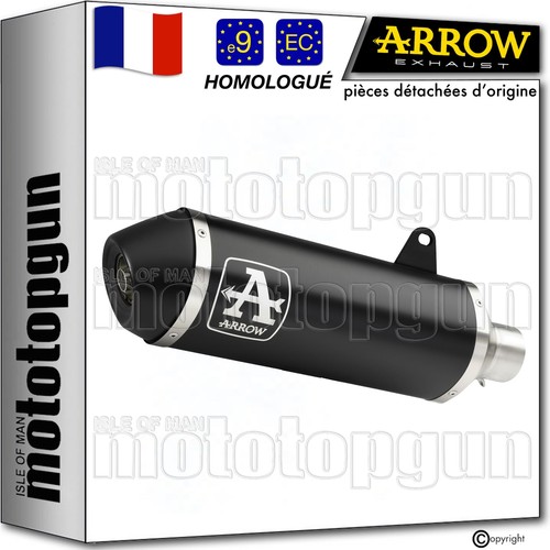 Echappement approuve open noir - approuve,