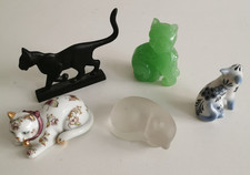 FRANKLIN MINT LOT 5 CHATS /