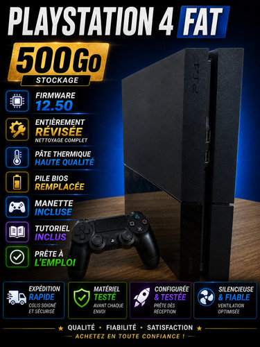 Ps4 fat 500 garantie - –, 1