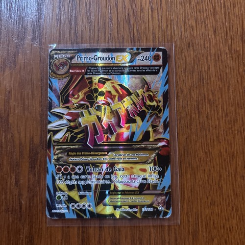Carte pokemon primo groudon - carte, ex