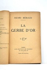 LIVRE ANCIEN BERAUD LA GERBE
