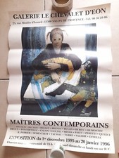 AFFICHE MAITRE CONTEMPORAIN- SEMENTZEFF