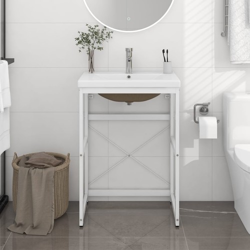Cadre lavabo bain vasque - de,