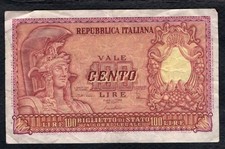 Italie 100 lire - int.b),
