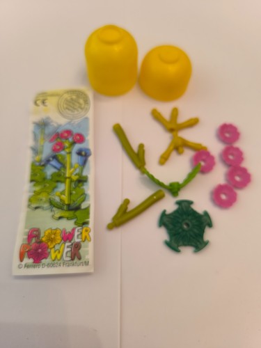 Jouet kinder fleur flower - kinder,