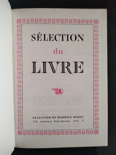 Livre sélection reader - sélection, reader's