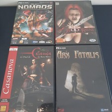 Jeux PC vintage Arx Fatalis Project Nomads Casanova Bloodrayne retrogaming win98