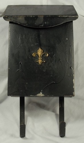 Black vintage mail box x - vintage,