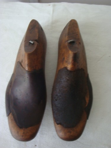 Ancienne paire embauchoirs - paire, d'embauchoirs