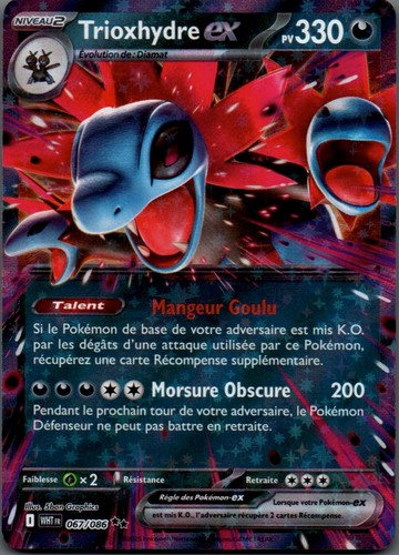 Carte pokemon trioxhydre - pokemon,