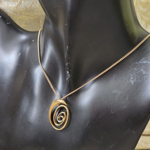 Collier plaqué poinçonné - plaqué,