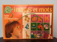 Vintage Jeu Électrique Éducatif Images Et Mots Initiation Nathan 1981