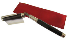 STYLO PLUME DE PRESTIGE JACQUES HERBIN "CARAVELLE" BOIS EBENE NEUF DE STOCK M577