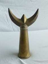 ANCIENNE PIQUE DE GARDIEN TRIDENT CAMARGAIS EN BRONZE
