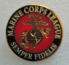 pin's MARINE CORPS LEAGUE
