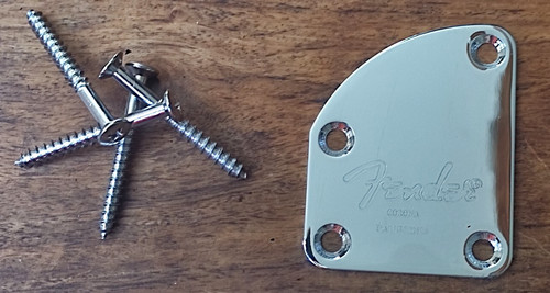 Neck plate fender american - plate,