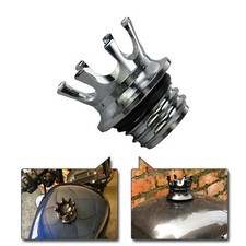 Chrome Couronner Réservoir