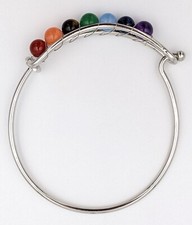 BRACELET BANGLE AVEC 7 PIERRES