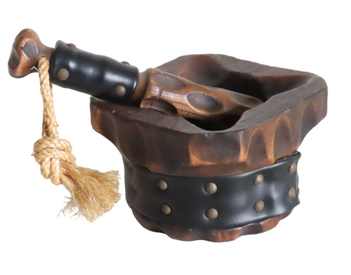 Mortier pilon bois - mortier, et