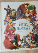 CONTES D'ANIMAUX ROJANOVSKI/ Grand Livre D'or/2 COQS D'or 1970- Rare! 