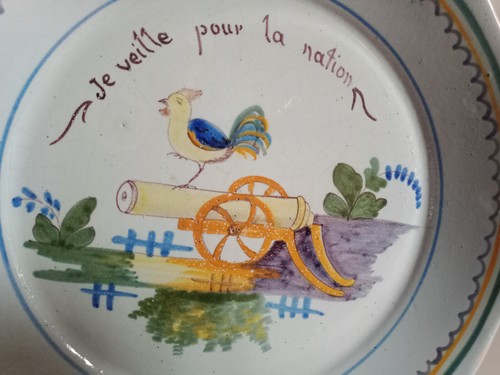 Nevers noeud vert assiette - nevers,