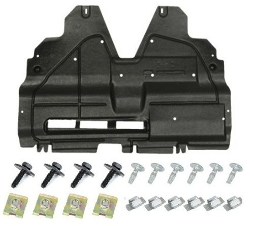 Clips plaque couvercle cache - +,