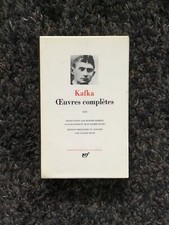 Bibliothèque de la PLÉIADE - KAFKA : OEUVRES COMPLÈTES III - 1984 -Très bon état