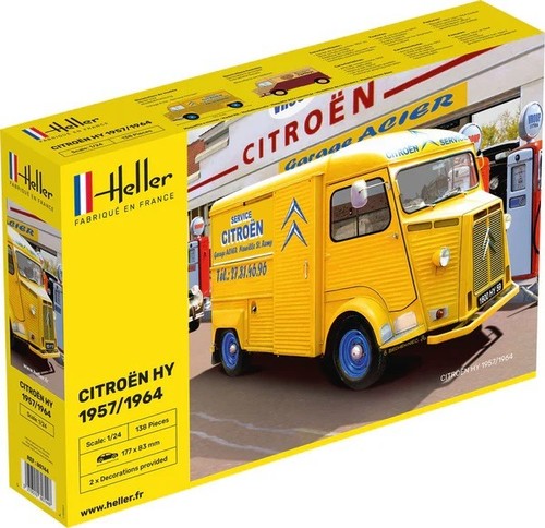 Heller citroen 1957 1964 - hy, 1957-1964