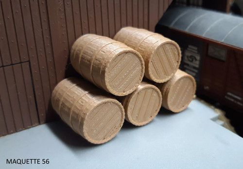 Lot barriques tonneaux - lot, 5