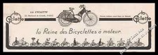 Publicité LA CYCLETTE