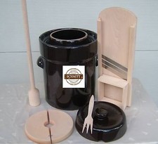 Pot à choucroute en grès