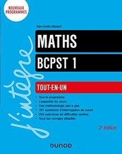 Maths BCPST 1 : tout-en-un 