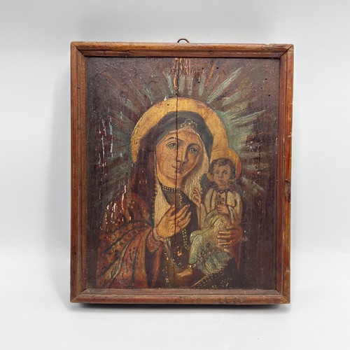 Icône orthodoxe vintage