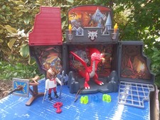 Playmobil dragon rouge set coffret transportable 5420 chevalier