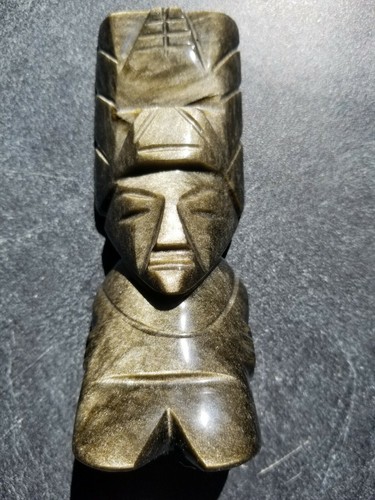 Sculpture statue maya aztec - sculpture,