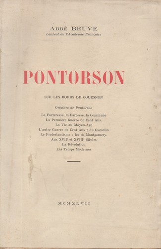 Pontorson sur les bords - , du