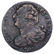 France Louis XVI 2 sols 1791