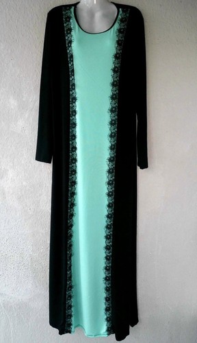 Abaya robe maxi - maxi, jilbab
